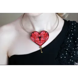 Dekoration "Der Schlüssel zum Herzen-1" 6.5 х 5.5 cm AAD-008