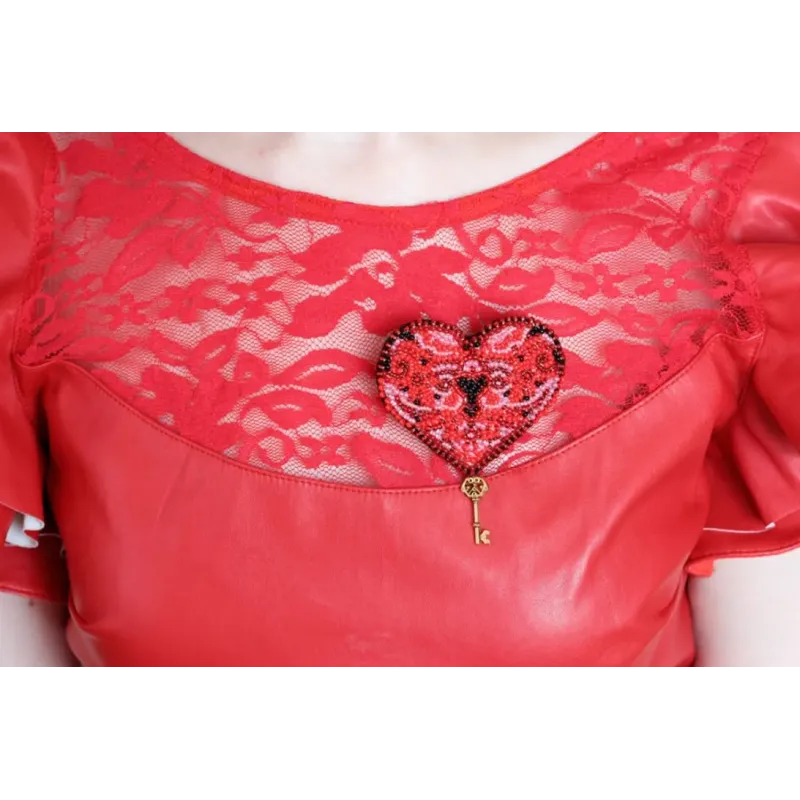 Decoration "The key to the heart-1" 6.5 х 5.5 cm AAD-008