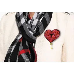 Dekoration "Der Schlüssel zum Herzen-1" 6.5 х 5.5 cm AAD-008