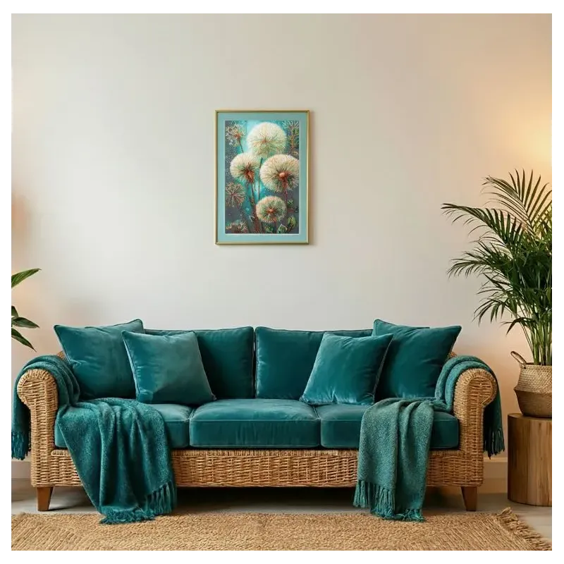 Pagrindinis karoliukų siuvinėjimo rinkinys "Svajonė apie orą" 21 x 34 cm AAB-969