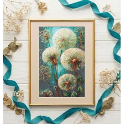 Pagrindinis karoliukų siuvinėjimo rinkinys "Svajonė apie orą" 21 x 34 cm AAB-969