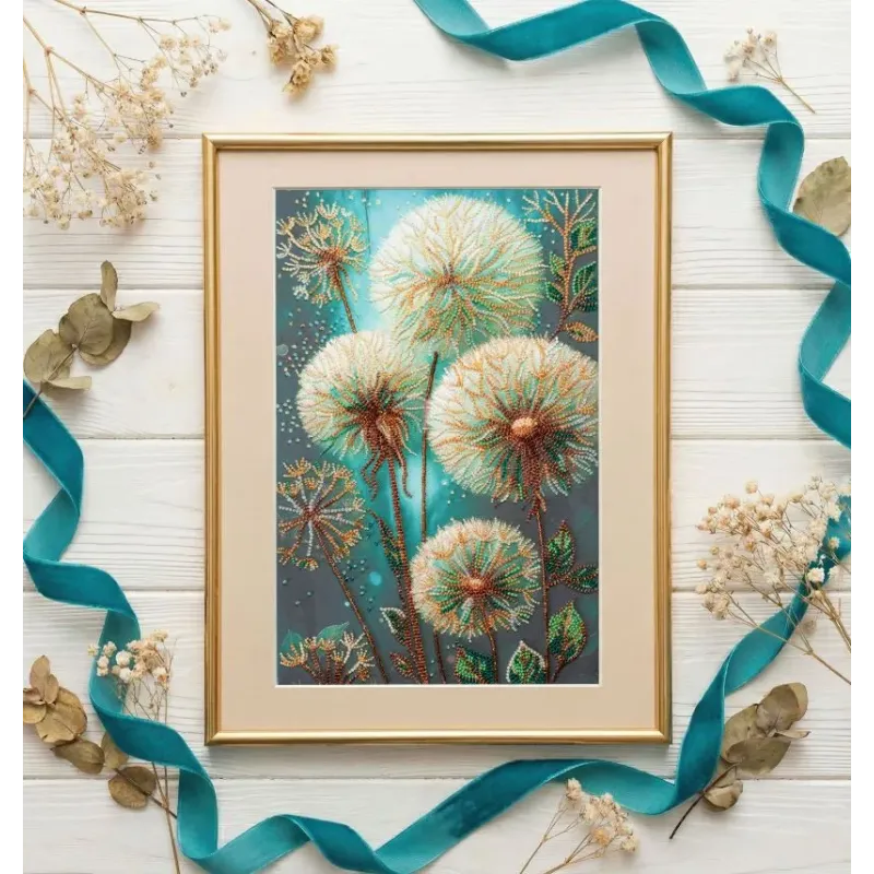 Haupt-Perlenstickset "Traum von der Luft" 21 x 34 cm AAB-969