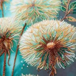 Haupt-Perlenstickset "Traum von der Luft" 21 x 34 cm AAB-969