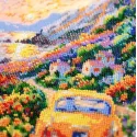 Main Bead Embroidery Kit -Twilight Over the Sea AAB-968