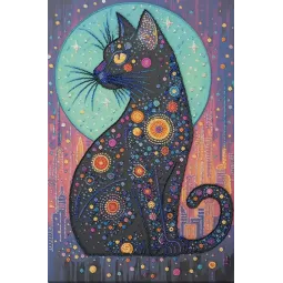 Основной набор для вышивки бисером "Звездный взгляд" 30 х 45 см AAB-967