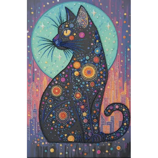Main Bead Embroidery Kit "Stellar Gaze" 30 х 45 cm AAB-967
