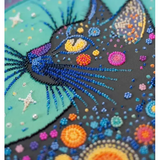 Main Bead Embroidery Kit - Stellar Gaze AAB-967