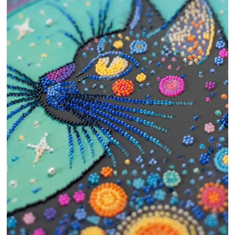 Main Bead Embroidery Kit "Stellar Gaze" 30 х 45 cm AAB-967