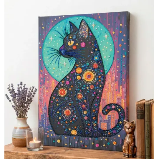 Main Bead Embroidery Kit "Stellar Gaze" 30 х 45 cm AAB-967