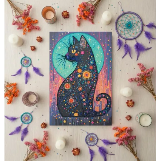 Main Bead Embroidery Kit "Stellar Gaze" 30 х 45 cm AAB-967
