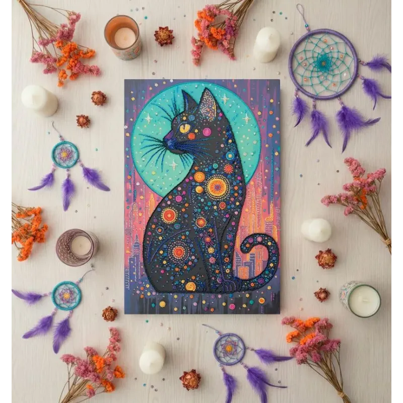 Main Bead Embroidery Kit - Stellar Gaze AAB-967