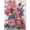Main Bead Embroidery Kit "About love" 25 х 34 cm AAB-729