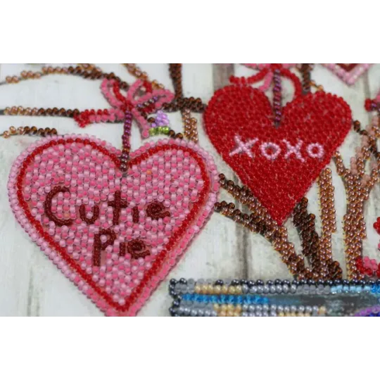 Main Bead Embroidery Kit "About love" 25 х 34 cm AAB-729