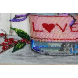Main Bead Embroidery Kit "About love" 25 х 34 cm AAB-729