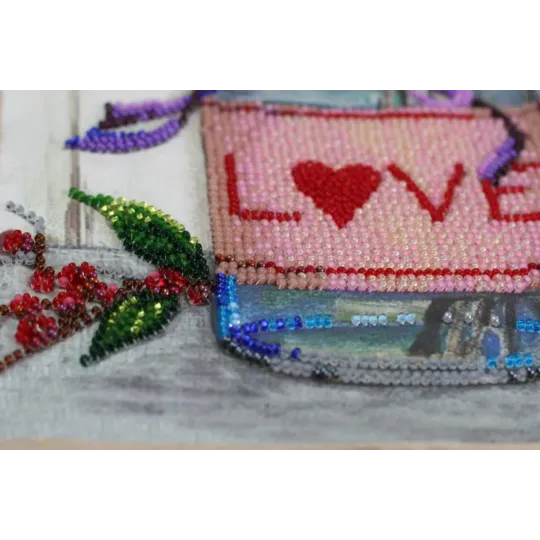 Main Bead Embroidery Kit -About love AAB-729