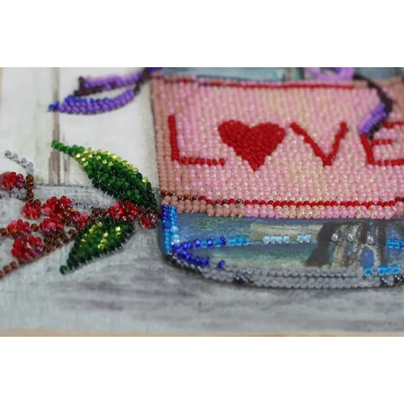 Main Bead Embroidery Kit "About love" 25 х 34 cm AAB-729