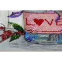 Main Bead Embroidery Kit "About love" 25 х 34 cm AAB-729