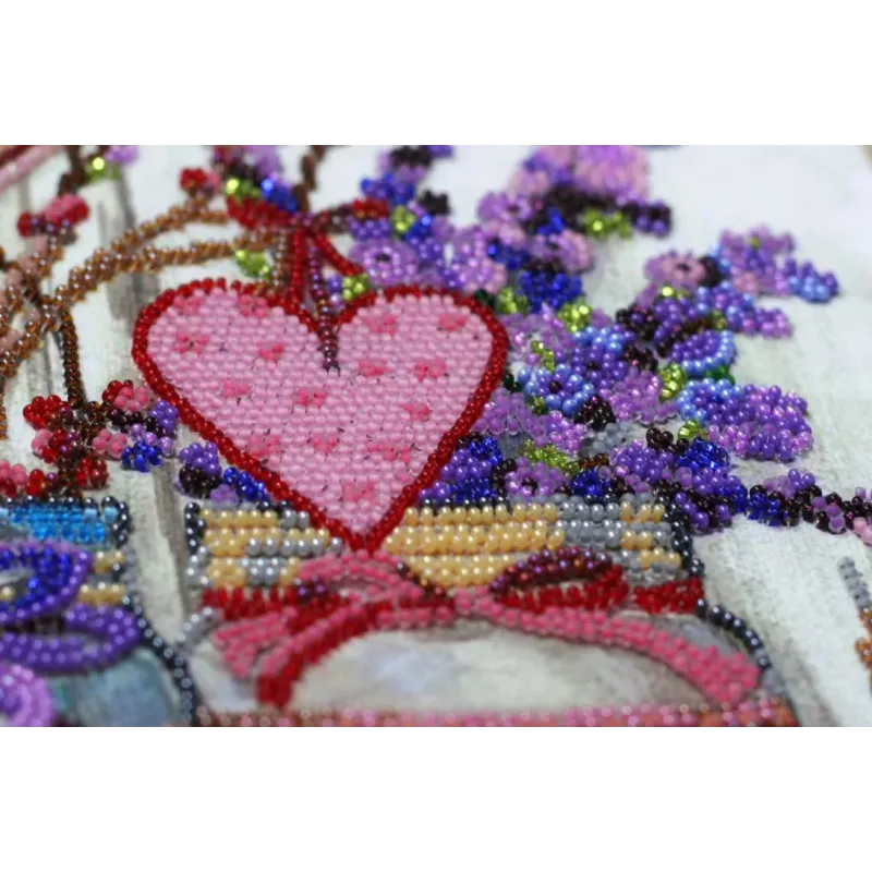 Main Bead Embroidery Kit -About love AAB-729