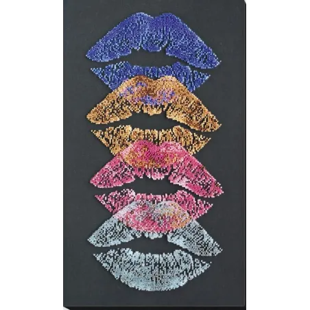 Main Bead Embroidery Kit "Art fashion" 27х48 cm AAB-721
