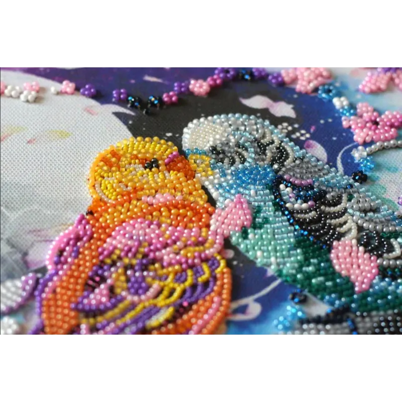 Main Bead Embroidery Kit "Inseparable" 29 х 20 cm AAB-639