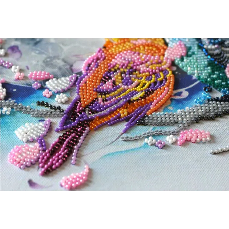 Main Bead Embroidery Kit "Inseparable" 29 х 20 cm AAB-639