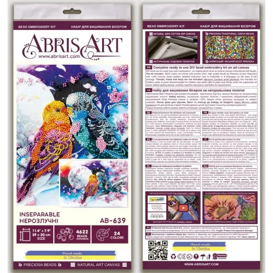 Main Bead Embroidery Kit -Inseparable AAB-639