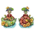 Kreuzstich-Set "Schildkröte Tortilla" 14x11 cm SR-1189