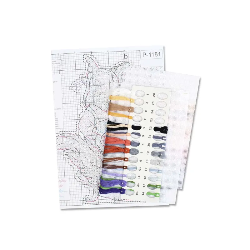 Kit de point de croix "Renard Alice" SR-1181