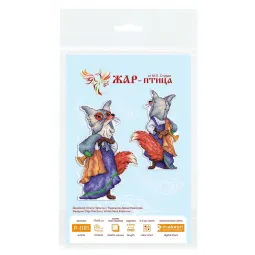 Cross stitch kit "Fox Alice" 17x10 cm SR-1181