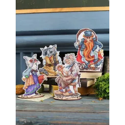 Набор для вышивания крестом "Папа Карло" 17x10 см SR-1177