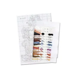 Набор для вышивания крестом "Папа Карло" 17x10 см SR-1177