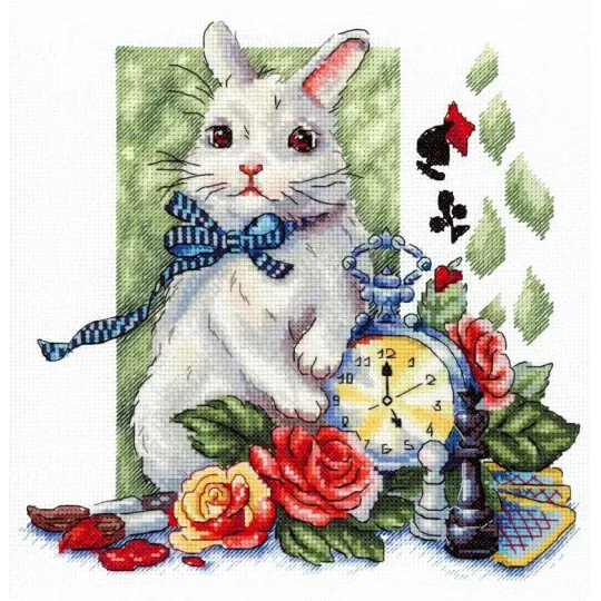 Cross stitch kit "Time of miracles" 20x20 cm SNV-975