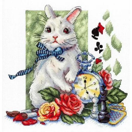 Cross stitch kit "Time of miracles" 20x20 cm SNV-975