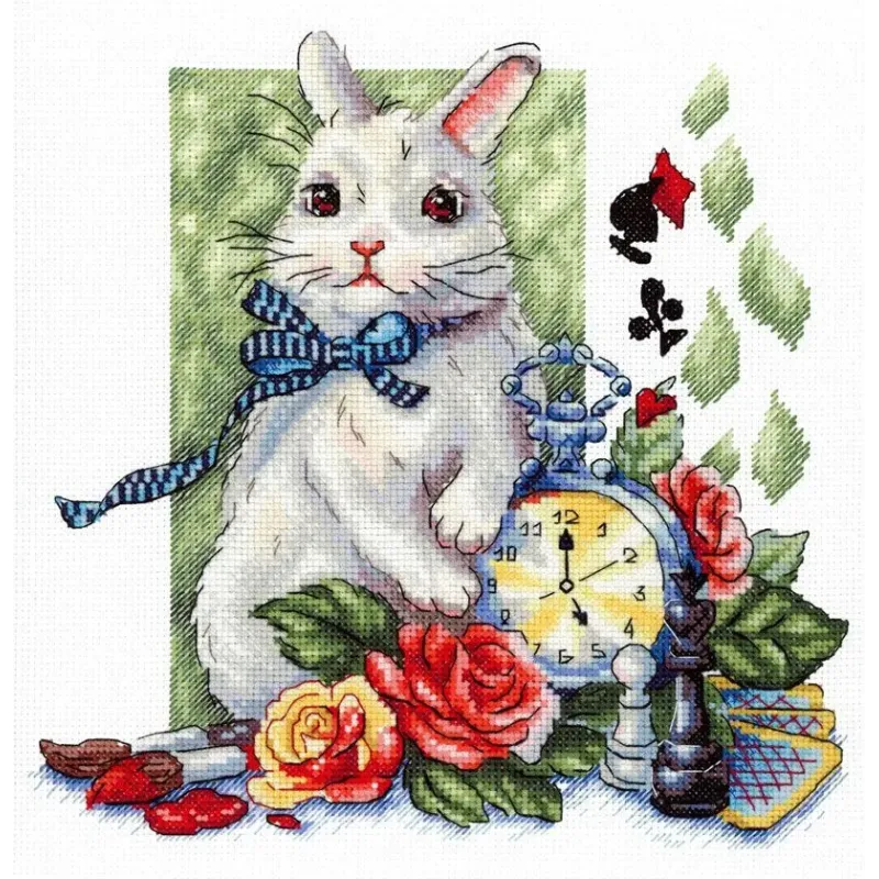 Cross stitch kit "Time of miracles" 20x20 cm SNV-975