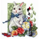 Cross stitch kit "Time of miracles" 20x20 cm SNV-975
