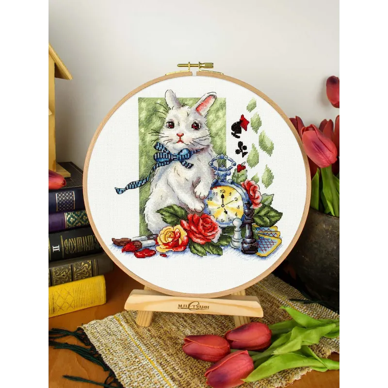 Cross stitch kit "Time of miracles" 20x20 cm SNV-975