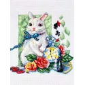 Cross stitch kit "Time of miracles" 20x20 cm SNV-975