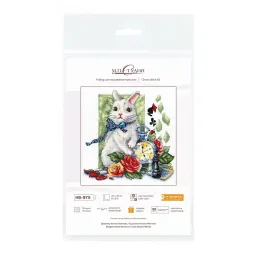 Cross stitch kit "Time of miracles" 20x20 cm SNV-975