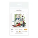 Cross stitch kit "Time of miracles" 20x20 cm SNV-975