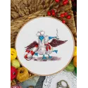 Cross stitch kit "Happy Sailors" 14x17 cm SNV-896
