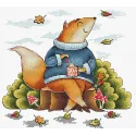 Cross stitch kit "Autumn relaxation" SM-786
