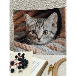 Набор для вышивания крестиком "Шпион" 25,5 х 23 см SANU-10