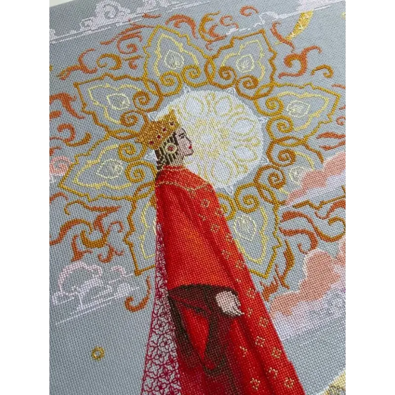 Cross stitch kit "Queen" SANTS-14