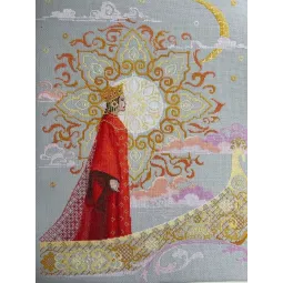 Cross stitch kit "Queen" 35 х 47 cm SANTS-14