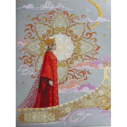 Cross stitch kit "Queen" 35 х 47 cm SANTS-14