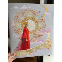 Cross stitch kit "Queen" SANTS-14