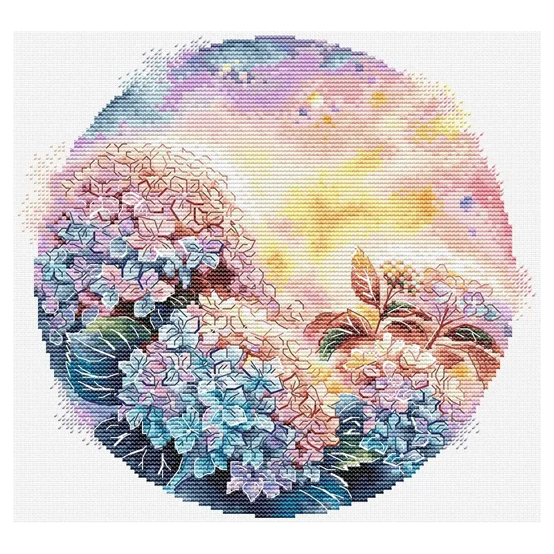 Cross stitch kit "The warmth of a new day" 20,5 х 19 cm SANT-19