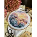 Siuvinėjimo kryželiu rinkinys "Naujos dienos šiluma" 20,5 х 19 cm SANT-19