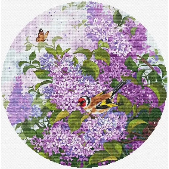 Cross stitch kit "Lilac Garden" SANS-83