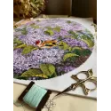 Cross stitch kit "Lilac Garden" 34 х 35 cm SANS-83